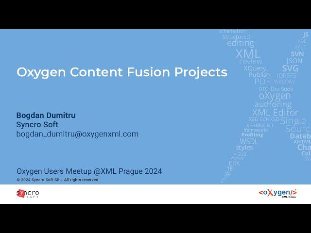 Oxygen Content Fusion Projects