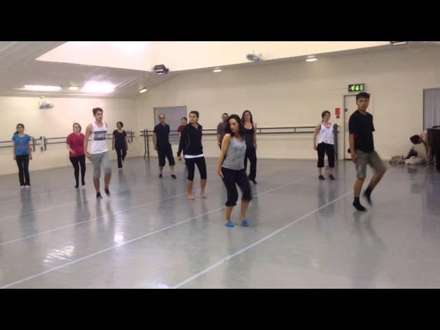 KNT Danceworks Beginners Jazz Routine 3rd Nov 2014