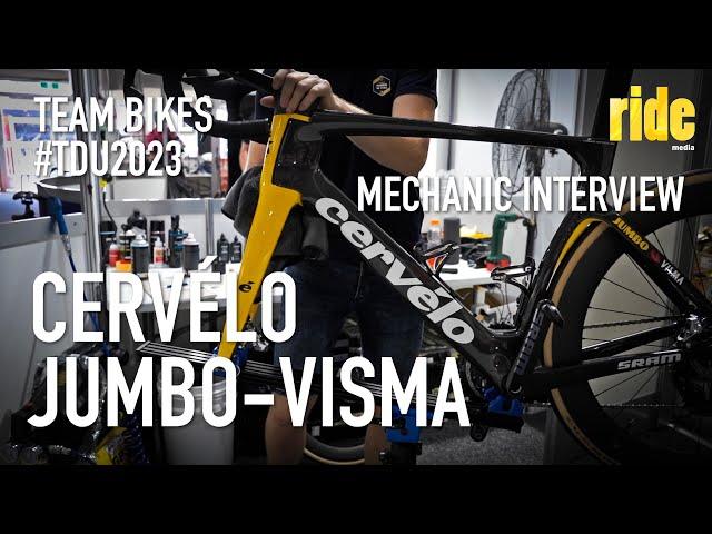 Pro Team Bikes 2023: Jumbo-Visma – mechanic interview... SRAM, Cervélo, tubeless tyres, wax not oil