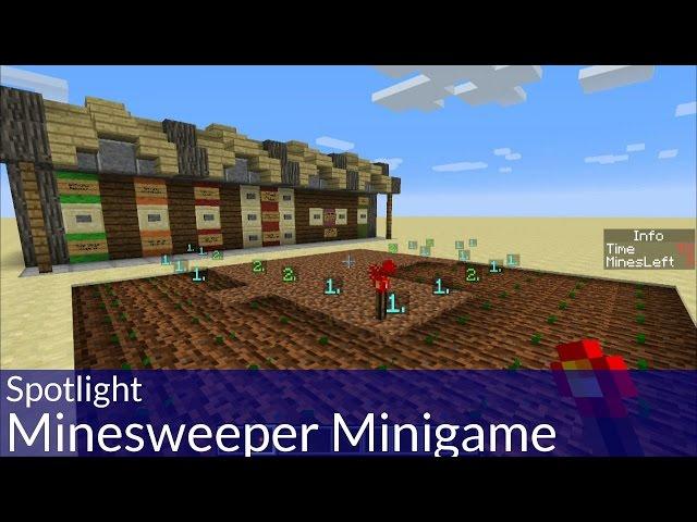 Spotlight: Minesweeper in Minecraft