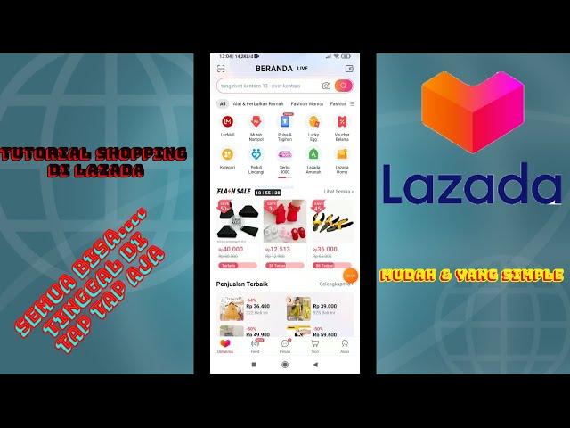 Tutorial Belanja di Lazada shopping di Lazada #lazada #tutorial #belanja #shorts #shopping