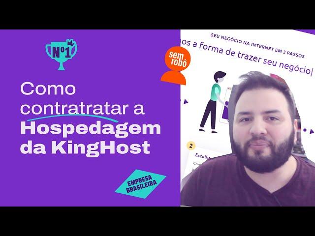 Como CONTRATAR uma HOSPEDAGEM de SITES | KingHost