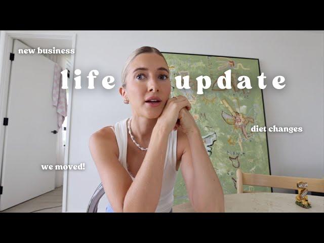 LIFE UPDATE ~ vlog ~ apartment living, starting a new business, why I’m no longer plant based