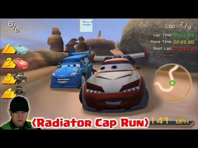 CARS PSP Boost Gamplay - Radiator Cap Run (Postcard)