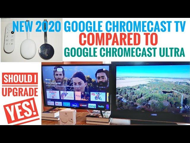 New Google TV 2020 Chromecast VS Chromecast ULTRA Should I Upgrade YES!!!!