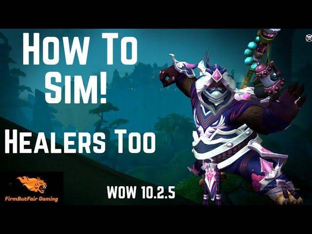 WoW - How to sim your Character!!!  ---- How to sim HPS and DPS!!!!