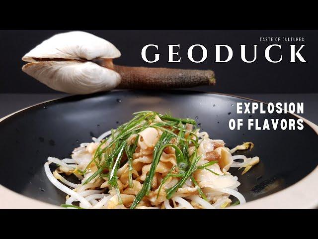 How to Cook the Mysterious Seafood: Geoduck | Asian-Inspired Recipe