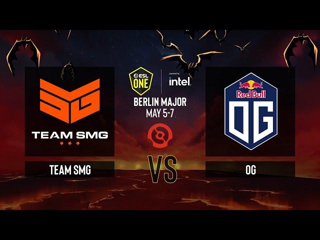 Dota2 - Team SMG vs OG - Game 2 - ESL One Berlin 2023 - Group B