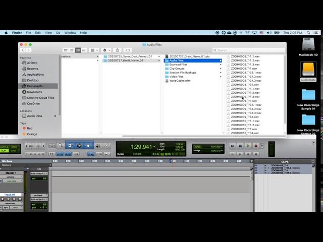 Pro Tools Basics 05: How to Import Audio