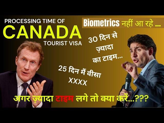 Canada Tourist visa processing time after biometrics | Canada Visitor Visa Update | @VisaApproach