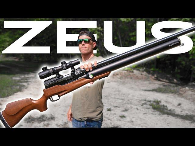 The World's Most Powerful Air Rifle!! (ZEUS 72 Cal)