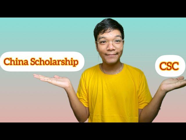 China Scholarship,CSC scholarship 中国政府奖学金，在中国学习 English/Chinese/Myanmar version