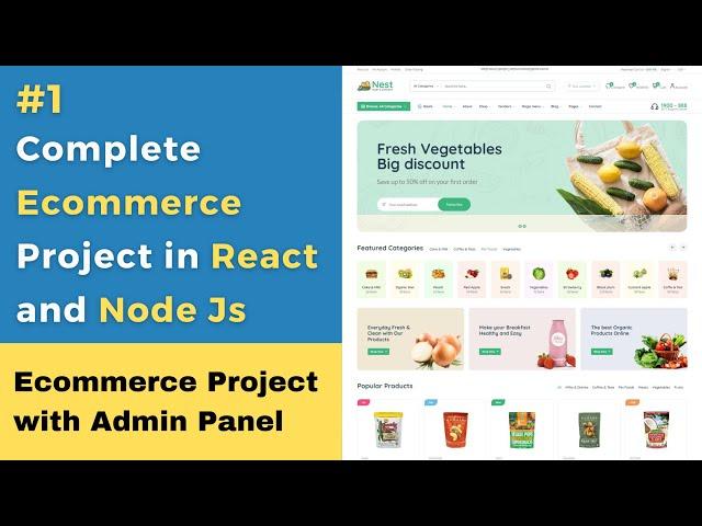 React Ecommerce Website Tutorial in Hindi #1: Introduction & Prerequisites for React Ecommerce