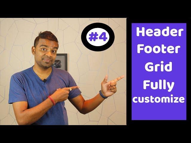 How to Setup Header and Footer -  Fully FlatSome Theme Customisation - eCommerce Series #4