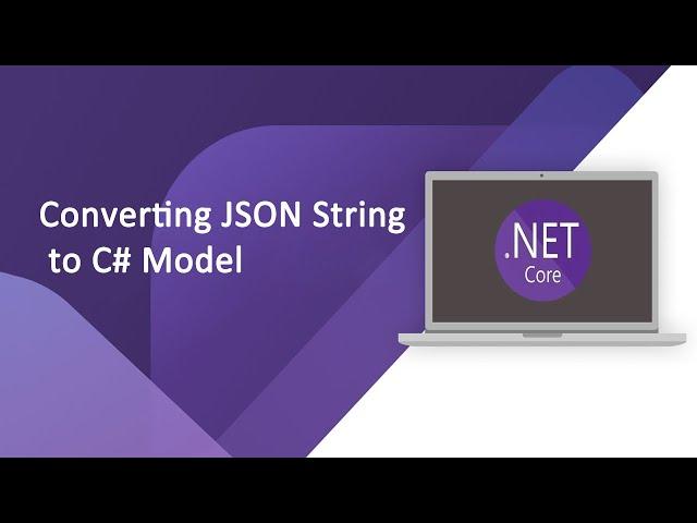 Converting JSON string to C# or .Net Model in 5 minutes