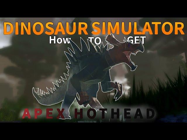 Dinosaur simulator - How to get apex hot head / NEW HYBRIDS???