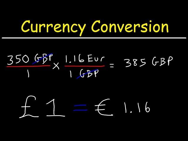 Currency Exchange Rates - How To Convert Currency