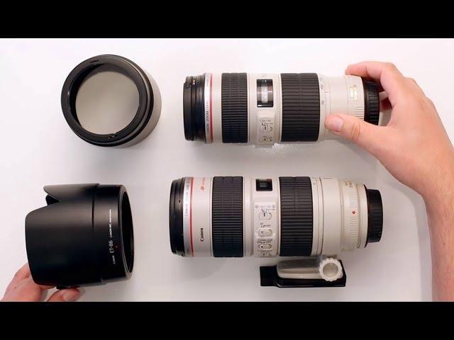 Canon EF 70-200mm Comparison - f/4 IS vs f/2.8 IS