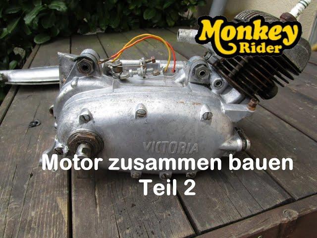 Scheunenfund Victoria Vicky IV 4 M51 Teil 12, Motor zusammen bauen Teil 2