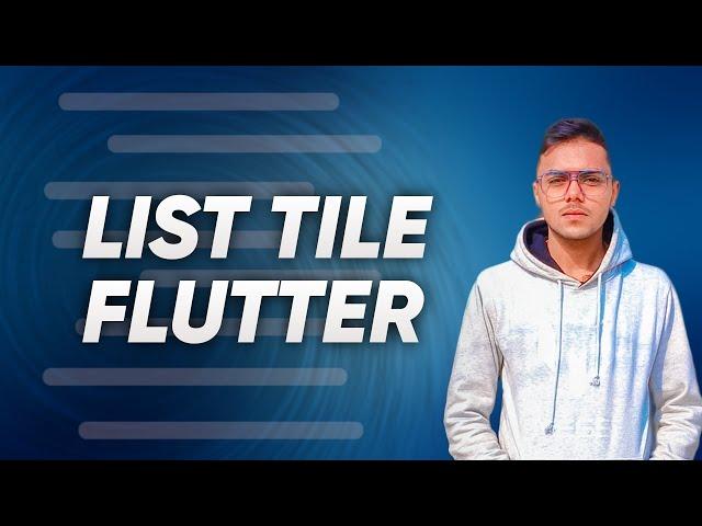 Flutter ListTile Widget Explained | Mastering Flutter UI