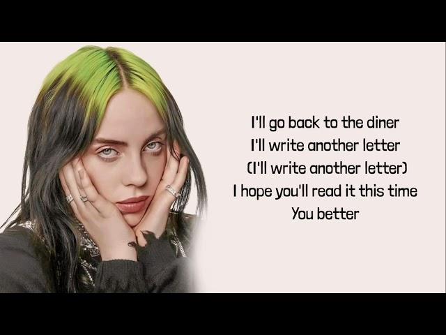 Billie Eilish - THE DINER lyrics