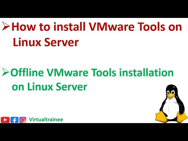 How to install VMware tools on Ubuntu Linux Server ? | VMware tools installation on Ubuntu Server