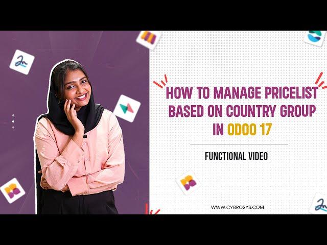 #18 How to Manage Pricelist Based on Country Group in Odoo 17 Sales | Odoo 17 Sales App Tutorials