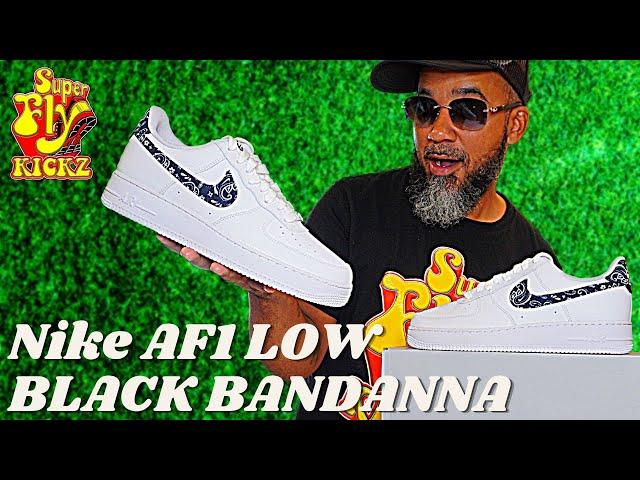 THE NIKE AIR FORCE 1 BLACK PAISLEY (W) IS SO GANGSTA "FIRE" (WHERE TO BUY)!!!