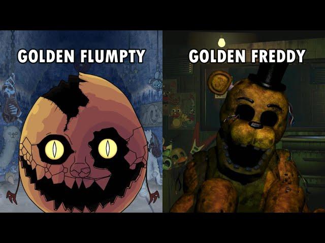 Five Nights at Freddy's Vs One Night at Flumpty's (Characters Comparison)