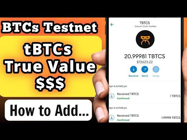 What is tBTCs?? Satoshi BTCs Chain TestNet Launch Explained - CORE Mining