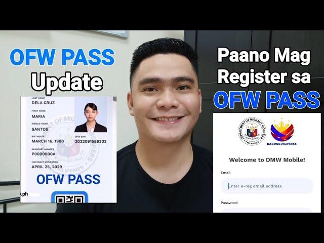 OFW PASS UPDATE | PAANO MAG REGISTER SA OFW PASS | DMW MOBILE APP  | OEC | OEC EXEMPTION