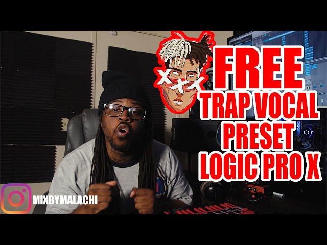 LOGIC PRO X 10.4.8 **STOCKED** TRAP VOCAL PRESET FREE