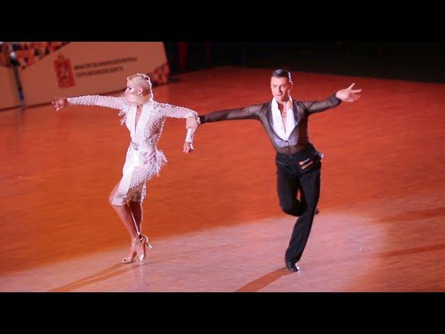 Anton Aldaev - Natalia Polukhina | Russian Championship Latin 2018 - solo Samba