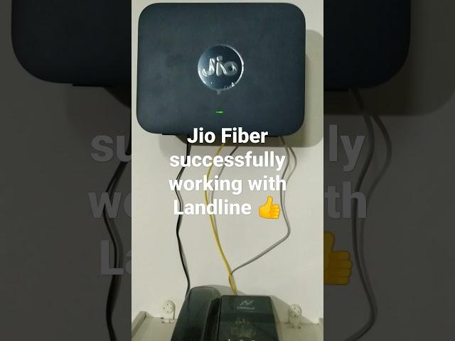 Jio Fiber Free Calling Feature.Telephone Connection Option for Landline users