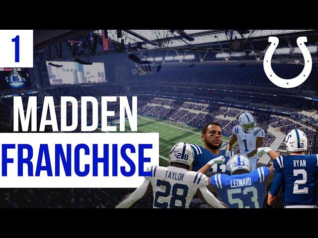 PARRIS' COLTS MADDEN FRANCHISE W/ TDBARRET! EP. 1