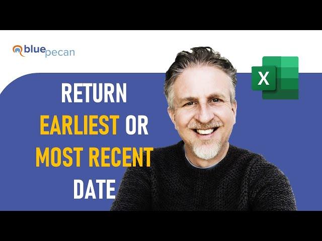 Return First or Last Date (Earliest or Most Recent) Excel Formula | Based on Multiple Criteria