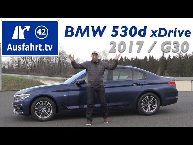 2017 BMW 530d xDrive Limousine (G30) - Fahrbericht der Probefahrt, Test, Review, Testbericht