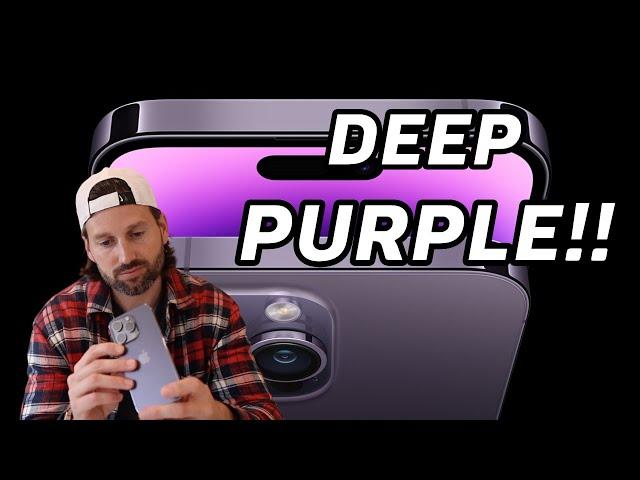 iPhone 14 Pro DEEP PURPLE UNBOXING!! (Is This THE BEST iPhone Color?)