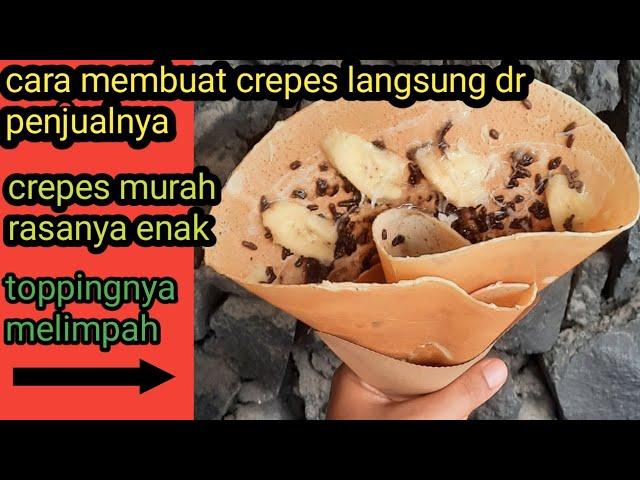 cara membuat crepes enak dan krispi~resep mama ratna~