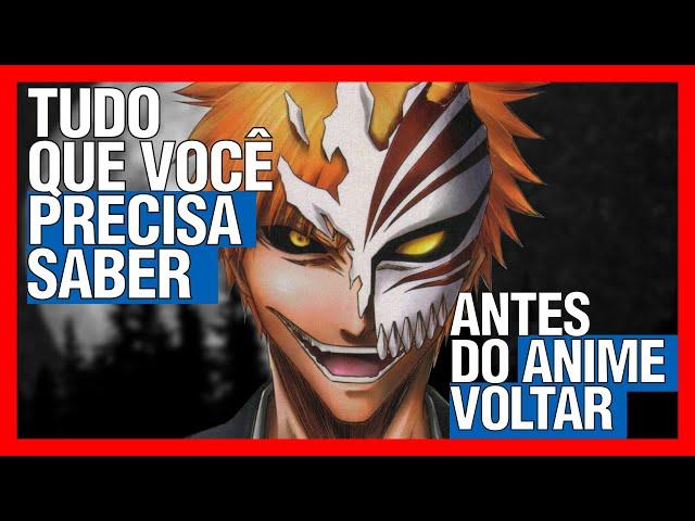 RESUMO BLEACH | TUDO QUE VOCÊ PRECISA SABER ANTES DA GUERRA DOS MIL ANOS!