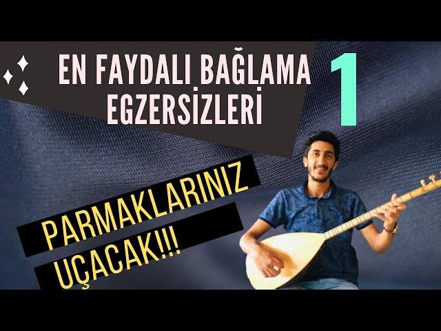 BAĞLAMA PARMAK EGZERSİZLERİ 1 | Kısa Sap Bağlamada Parmak Hızlandırma Egzersizleri/saz egzersizleri