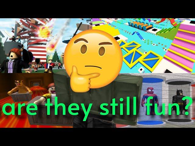 I played NOSTALGIC Roblox Games...