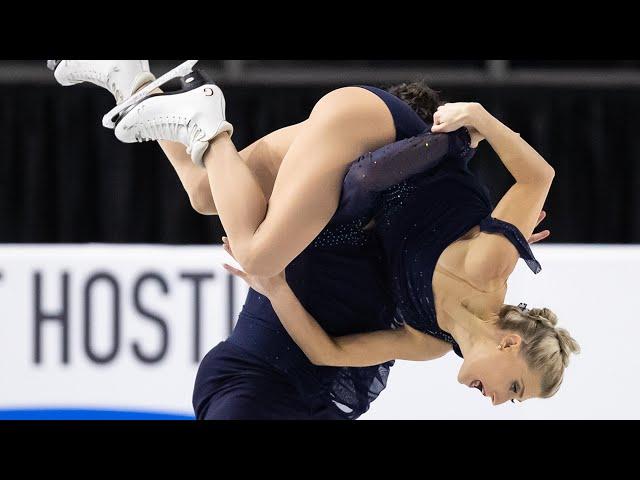 Gilles et Poirier l'emportent aux Internationaux Patinage Canada!