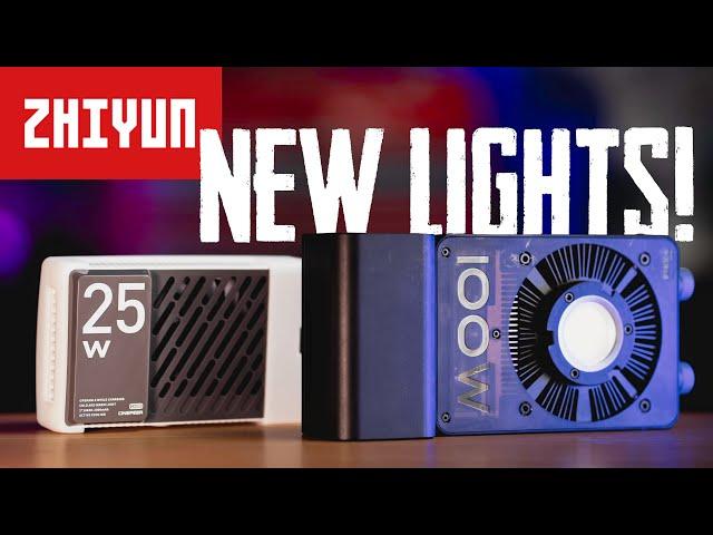 ZhiYun Cinepeer CX100 and CM25 Review - Battery Powered 100 watt Video Lights