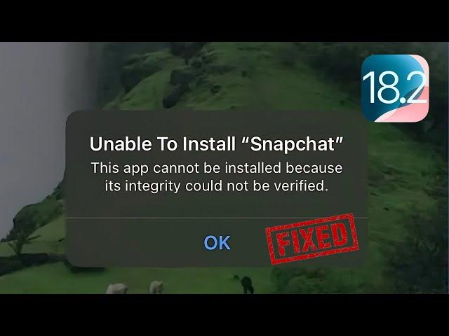 Fix “App Cannot Be Installed: Integrity Could Not Be Verified” | New Update 2025