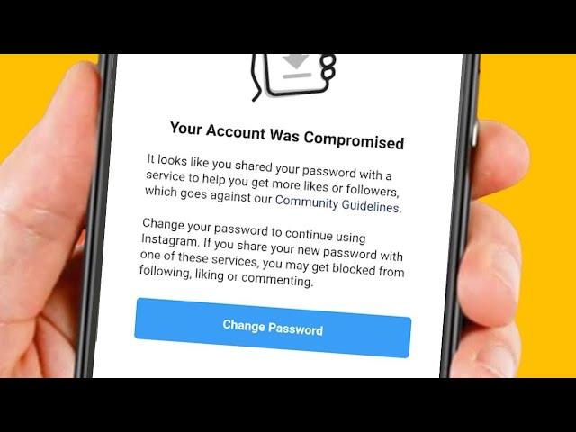 How to Fix Your Account Was Compromised Instagram | Instagram Problem Forgot Password 2023