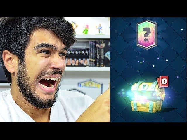 REAÇÕES ENGRAÇADAS DE YOUTUBERS AO GANHAR CARTA LENDÁRIA NO CLASH ROYALE