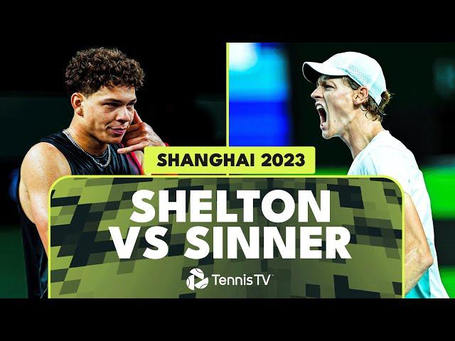 Jannik Sinner vs Ben Shelton THRILLER ‍ | Shanghai 2023 Extended Highlights