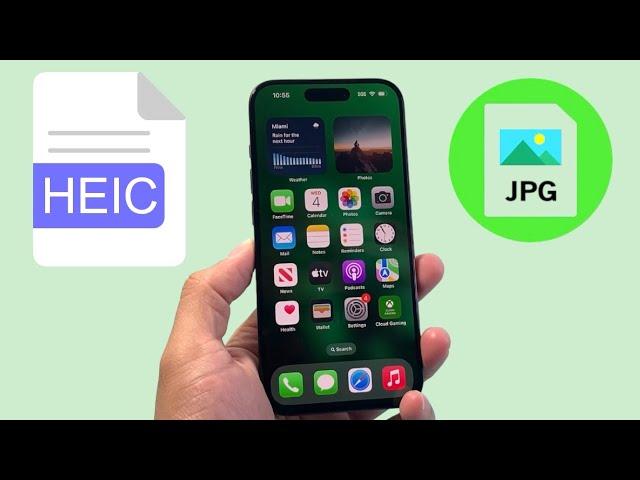 How To Convert HEIC To JPG on iPhone