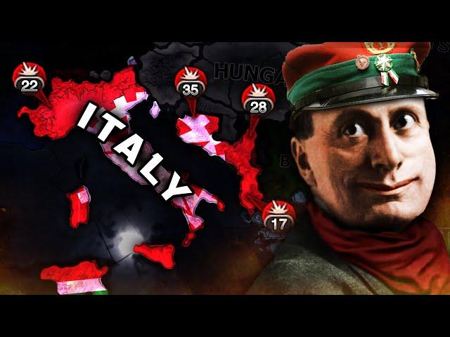 Kaiserreich Italy is HARDER than I thought...